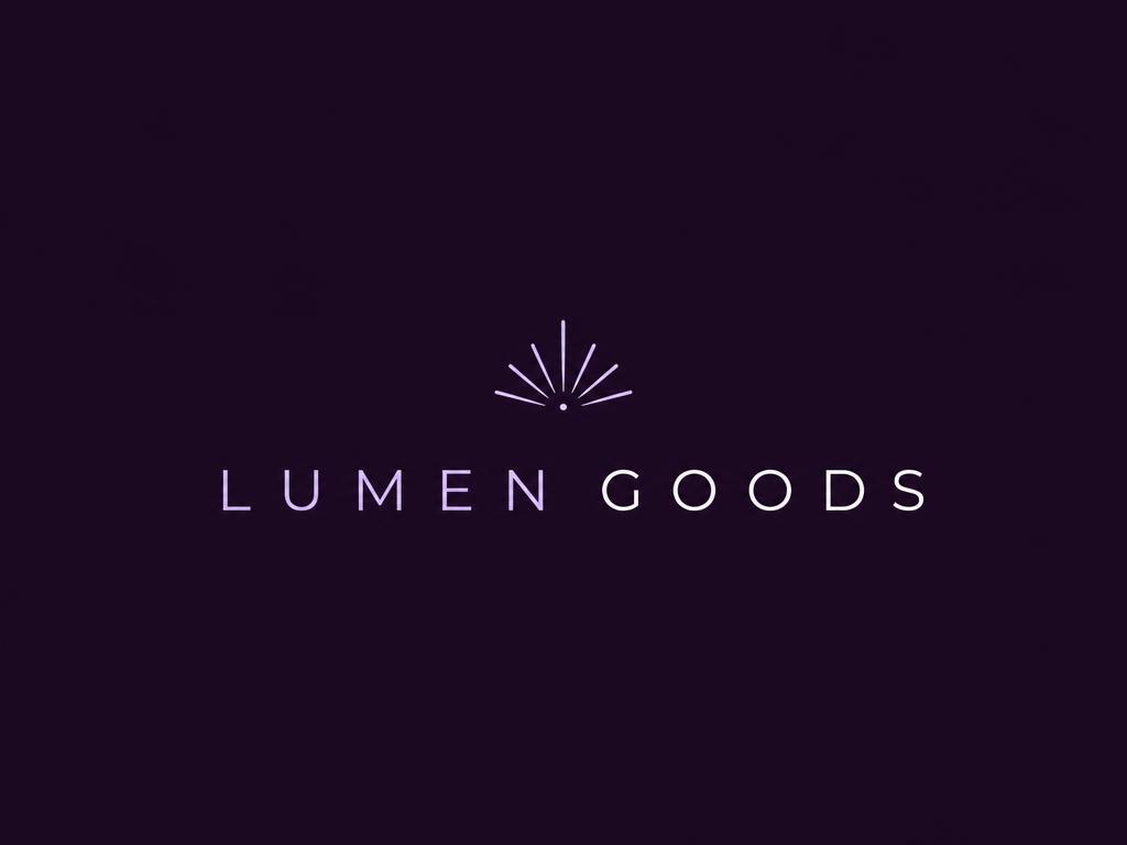 Lumen Goods logo design by Abdul Maanay