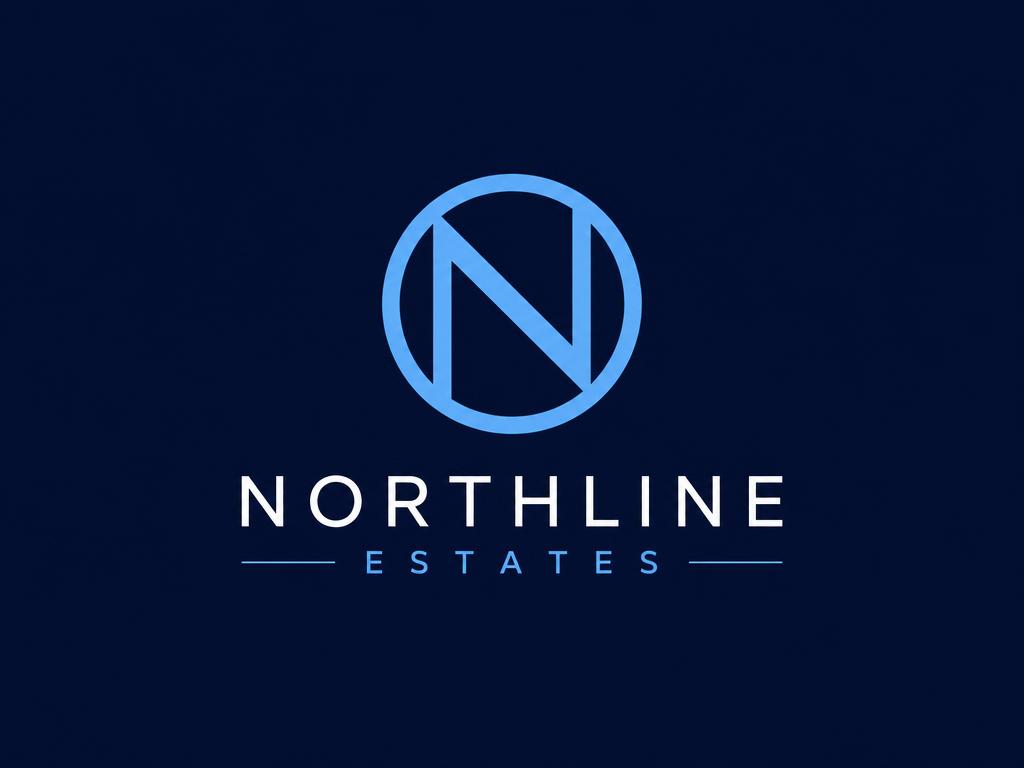 Northline Estates logo design by Abdul Maanay